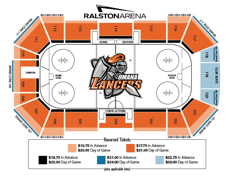 Omaha Lancers vs. Sioux Falls Stampede Liberty First Credit Union Arena